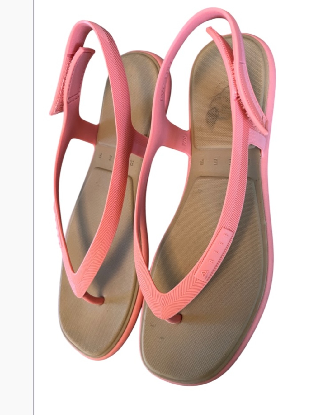 Reef Water Sandals Sz 10 Coral
